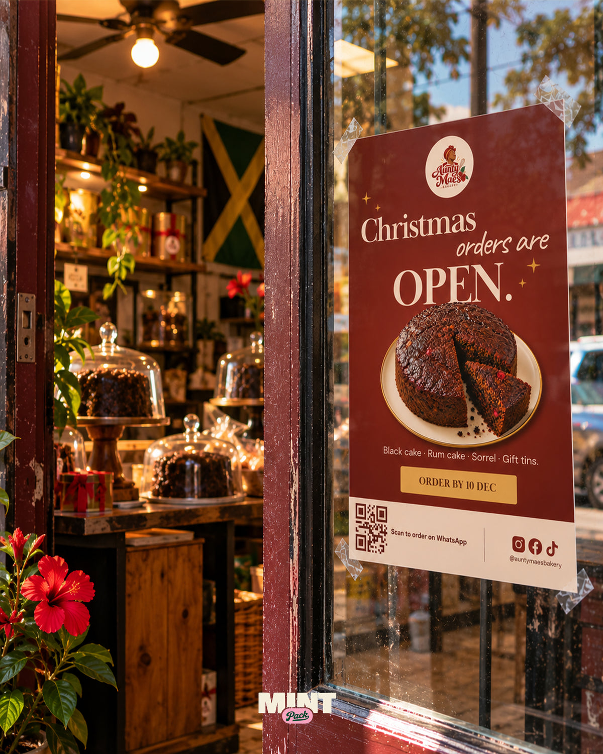 Books Are Open: Holiday Bake Order Kit