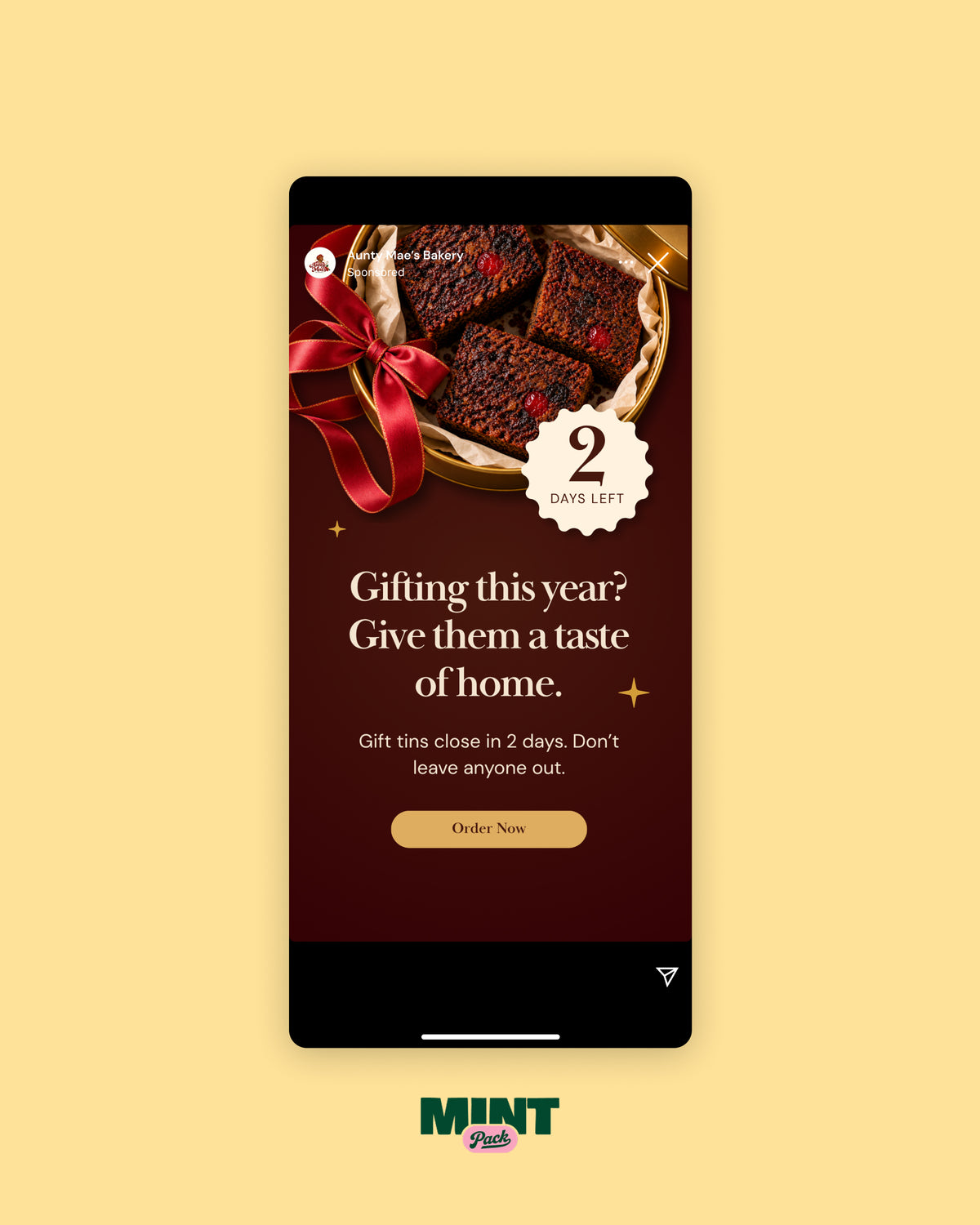 Books Are Open: Holiday Bake Order Kit
