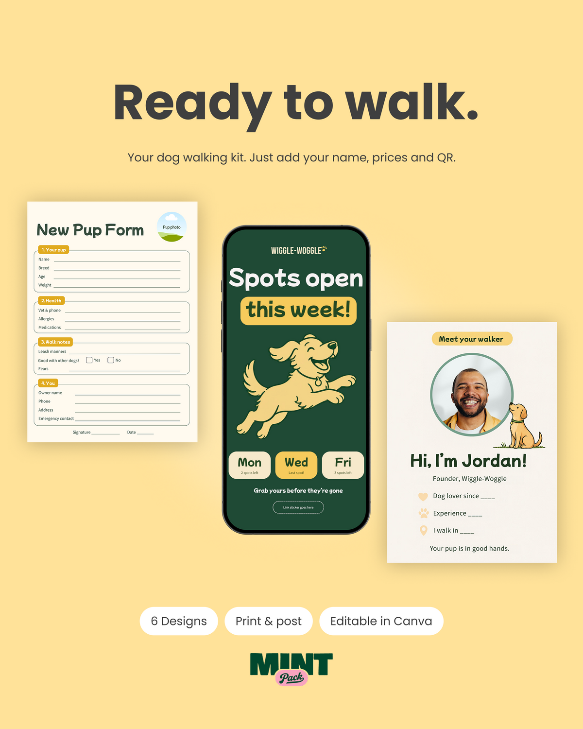 Walkie Club – Dog Walker Starter Kit